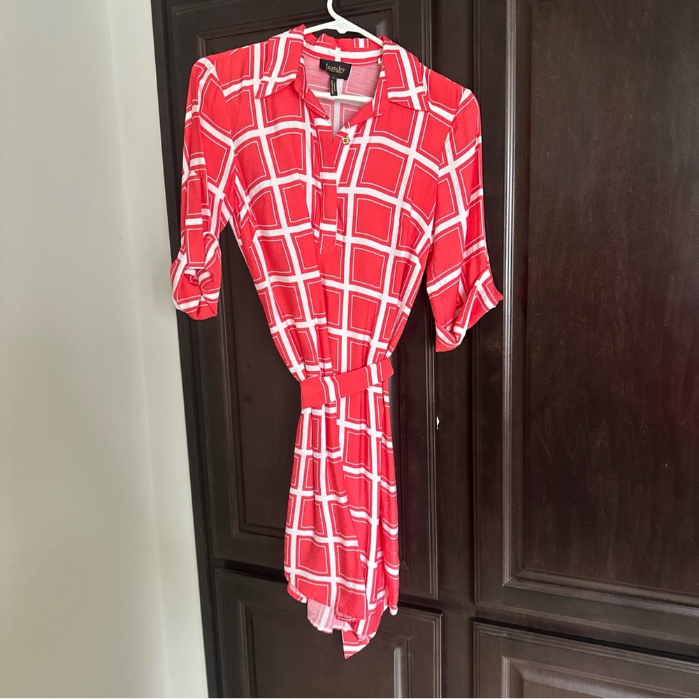 Laundry by Shelli Segal popover dress size 2